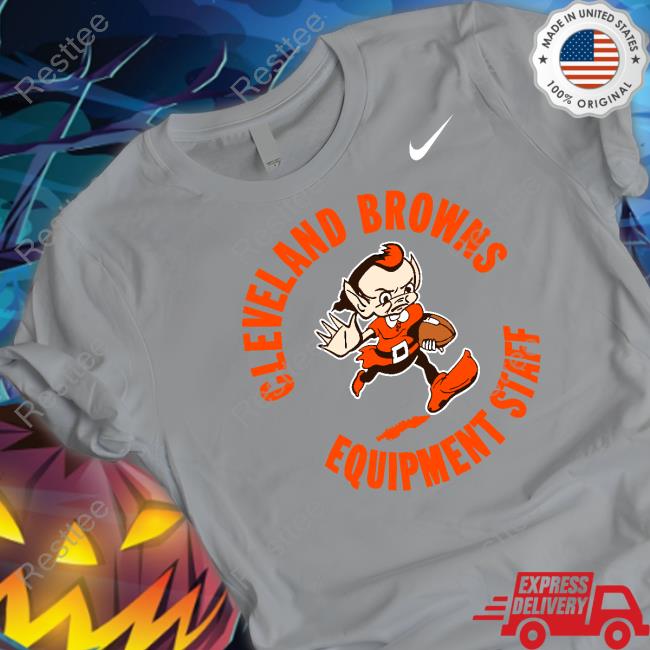 Browns Give Back Cleveland Browns Equipment Staff Tee Shirt