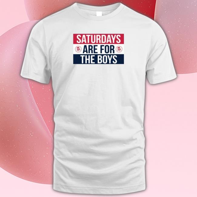 Saturdays Are For The Boys Stools Stars Tee Shirt