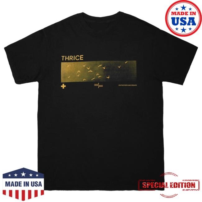 Official Thrice Merch Thrice Bird T Shirt