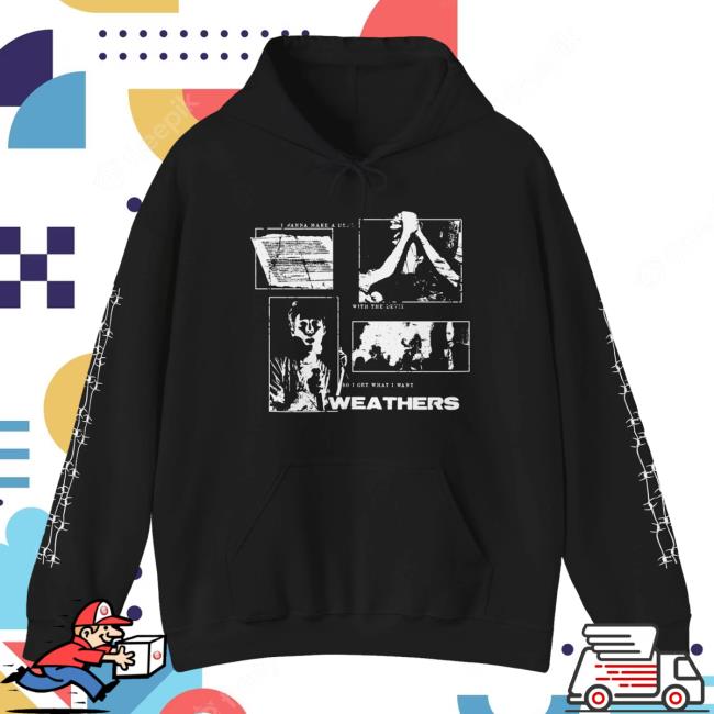 Official Sumerian Records Merch Store Weathers Where Do I Sign Hoody in black