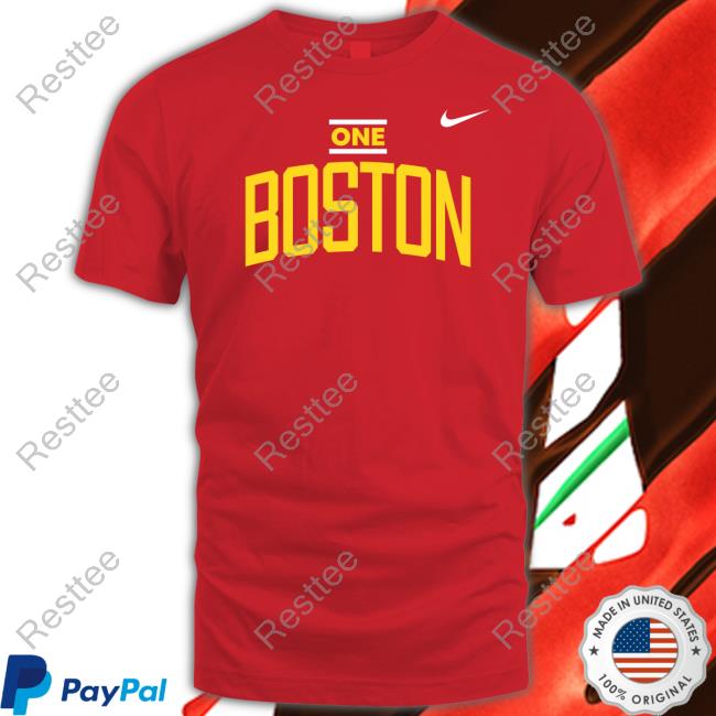 One Boston Celtics T Shirt One Boston Tee Shirt