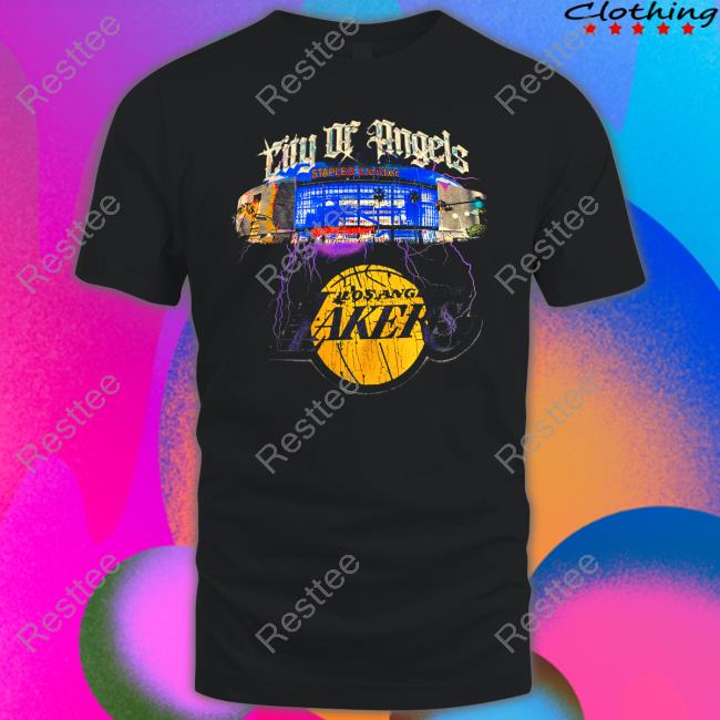 City Of Angels Los Angeles Lakers Tee Shirt