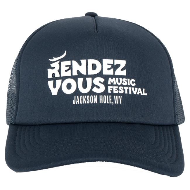 Official Jackson Hole Clothing Shop Store Jackson Hole Rendezvous Fest 25 Trucker Hat