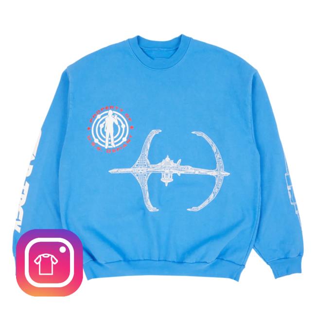 Official Kid Cudi Merch Store The Chosen One Starbase Schematic Sweaters