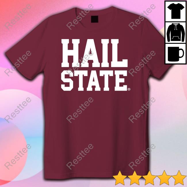 Mississippi State Baseball Hail State T Shirt Hail State Tee Shirt