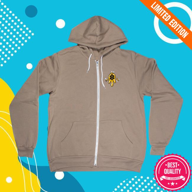 Slinger Apparel Store Shop Honey Girl Zip Up Sweatshirt Tan Pyroscopic
