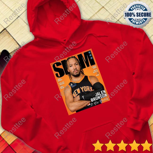 Slam Magazine Brunson Tee Shirt Slam Magazine Brunson Shirts Knicks Nation