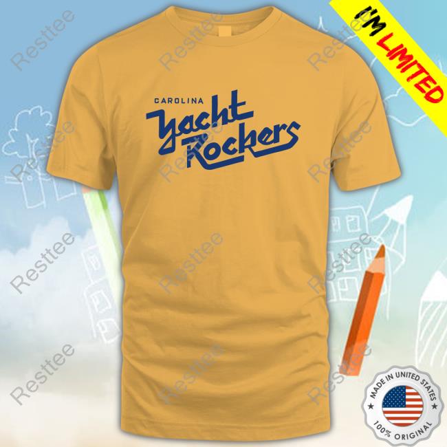 Carolina Disco Turkeys Merch Store Yacht Rockers Yellow Script New Shirt