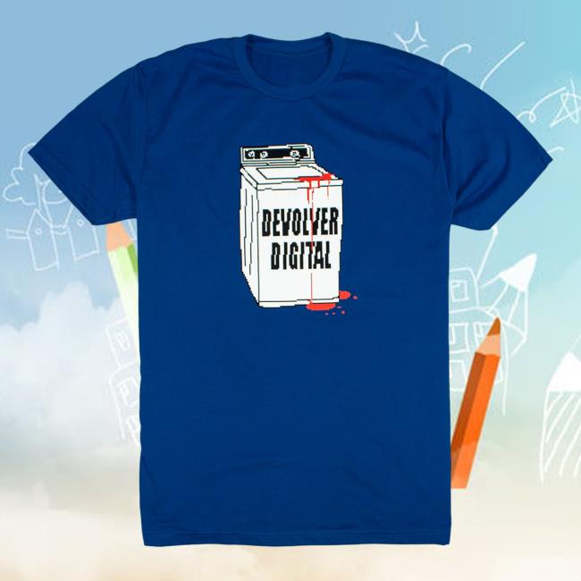 Official Merch Devolver Digital Devolver Washer Tshirt
