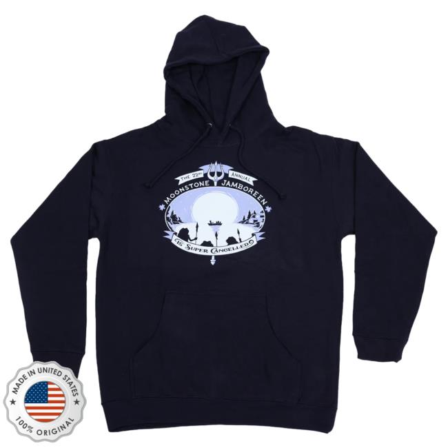 Official Naddpod Merch Jamboreen Attractive Hoodie Navy Not Another D&D Podcast