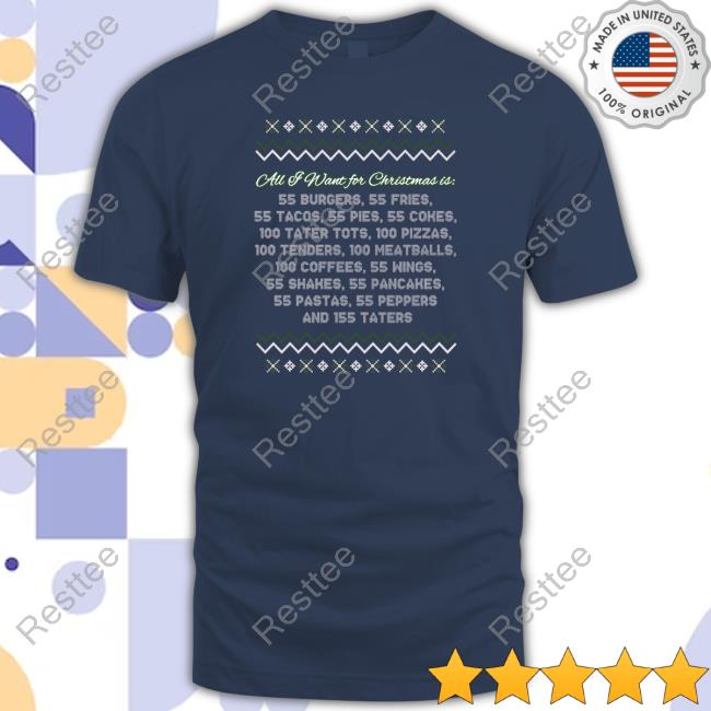 55 Burgers Tacky Sweater