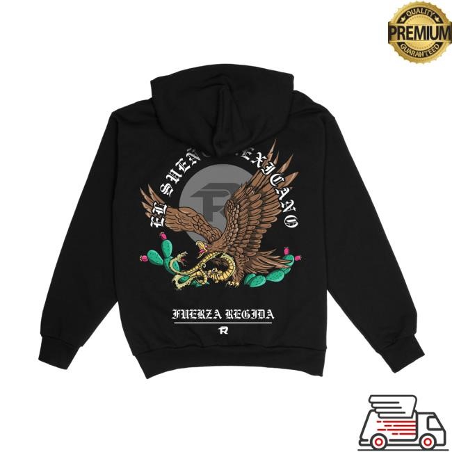 El Sueño Hoodie Black Fuerza Regida