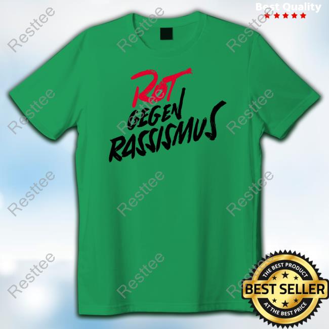Official FC Bayern Merch Red Against Racism T-Shirt