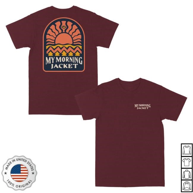Official My Morning Jacket Merch Store Solar Flare Top Shirt
