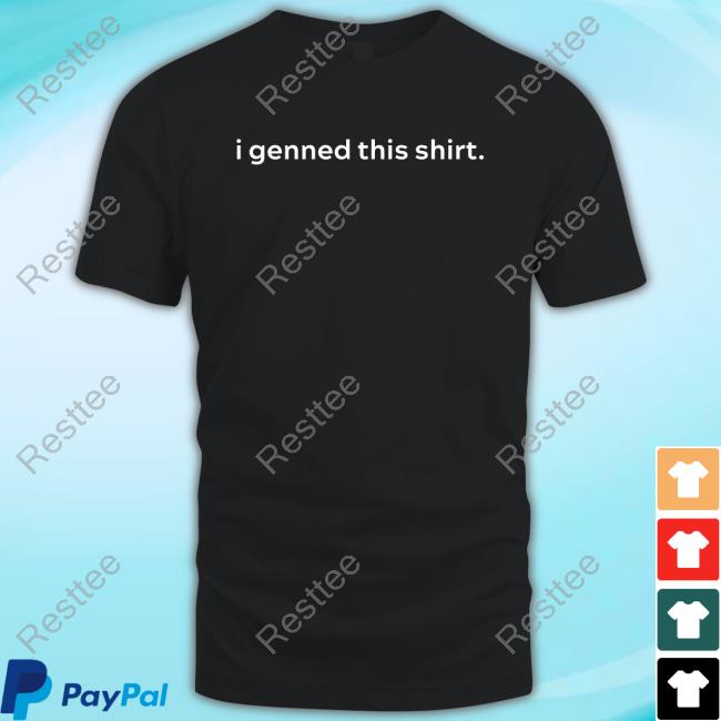 Pokesports Merch I Genned This Shirt Shirt