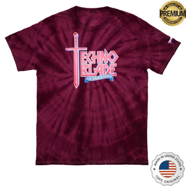 Technoblade Merch 15 Million Subs Tie Dye T-Shirt