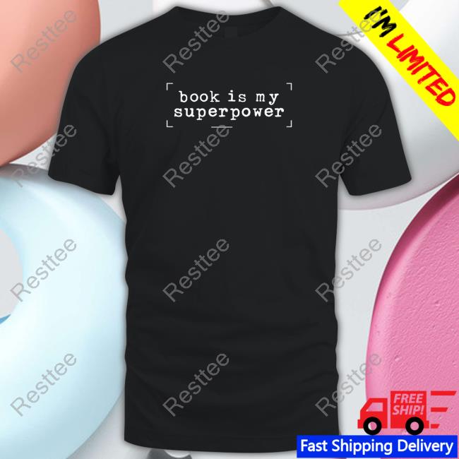 Victoria Amelina Book Is My Superpower Tee Shirt
