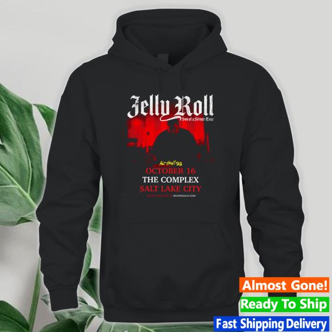 Official 2022 Tour Roll Salt Lake City Jelly Roll Long Sleeve Tee