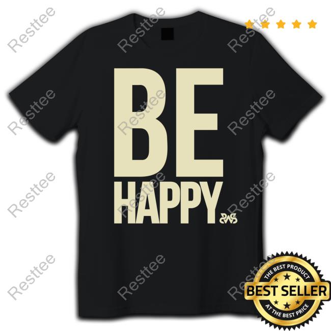 Sleeping With Sirens Merch Be Happy Black Long Sleeve Shirt Sirensmerch