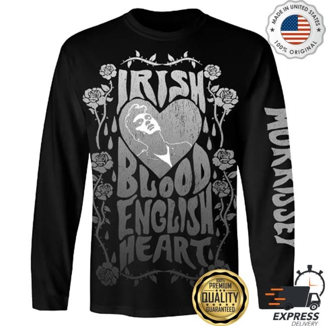 Mporium Irish Blood LS Tee - Black Official Morrissey Merch Store Shop