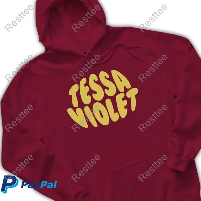 Tessa Violet Bubble Text Tee Official Tessa Violet Store Bubble Text Tee