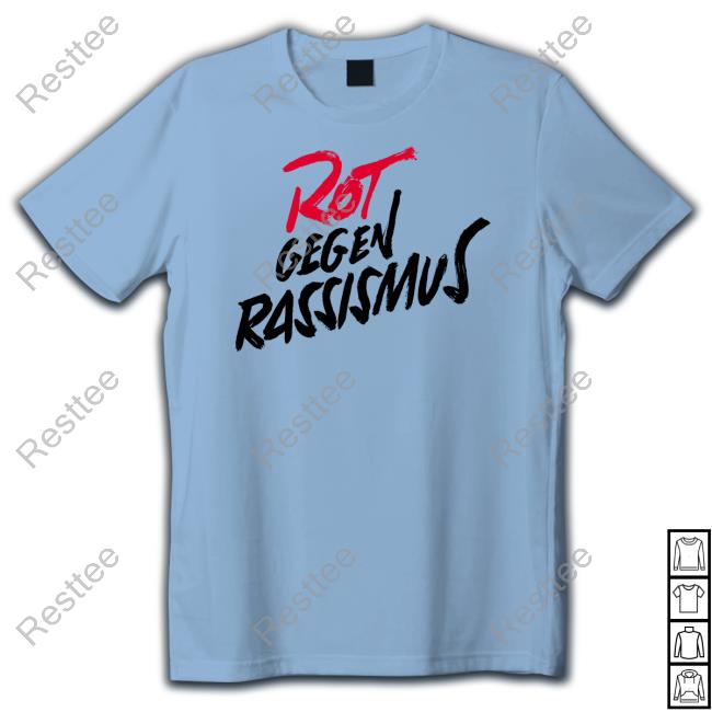 Red Against Racism T-Shirt FC Bayern Merch Red Against Racism T-Shirt
