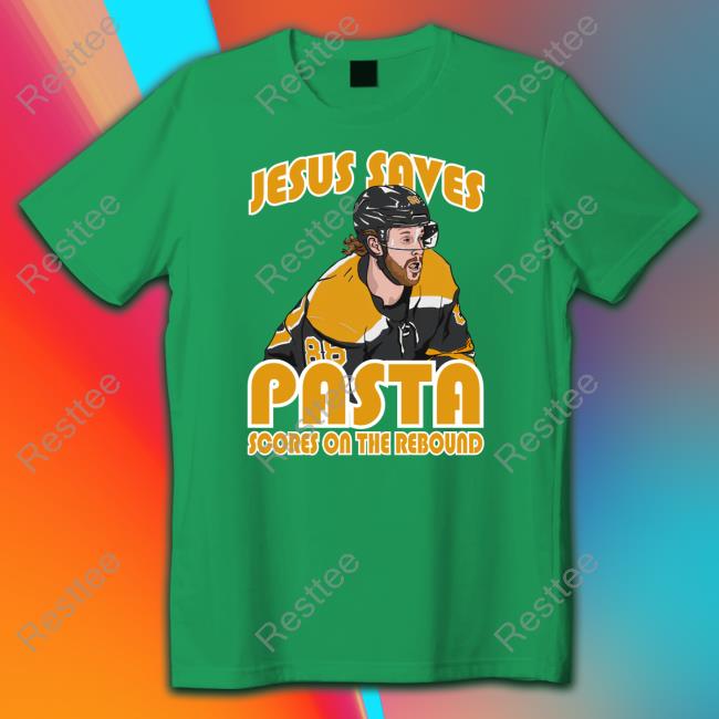 Jesus Saves Pasta Scores On The Rebound TankTop