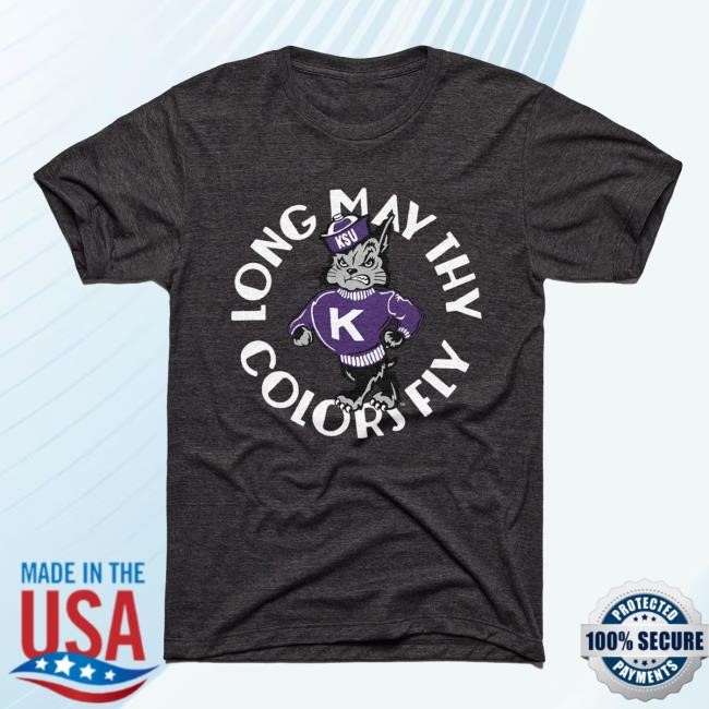 Long May Thy Colors Fly K-State Tee Kansas State Wildcats