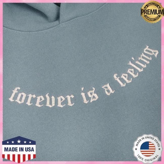 Official Lucy Dacus Merch Store Shop Lucy Dacus Forever is a Feeling Embroidered Attractive Hoodie