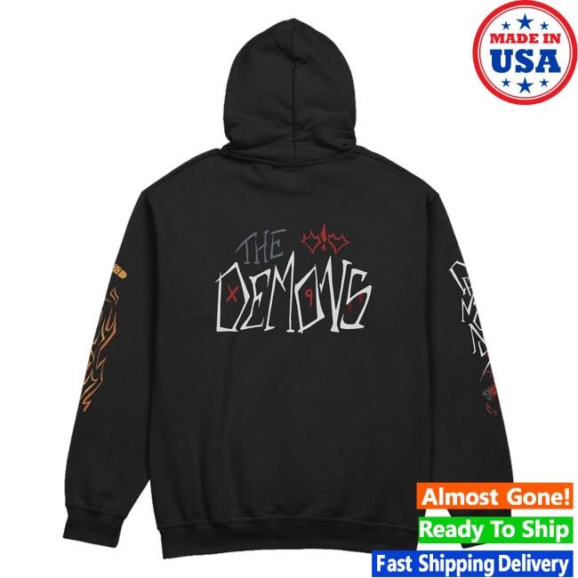 Official Just Roll With It clothing Demons Pull Over Hoodie Jrwishow Official Just Roll With It clothing Demons Attractive Hoodie Jrwishow