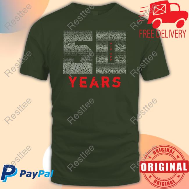 "50 Years" Of Hip Hop Limite Edition Shirts Official "50 Years" Of Hip Hop Long Sleeve Tee