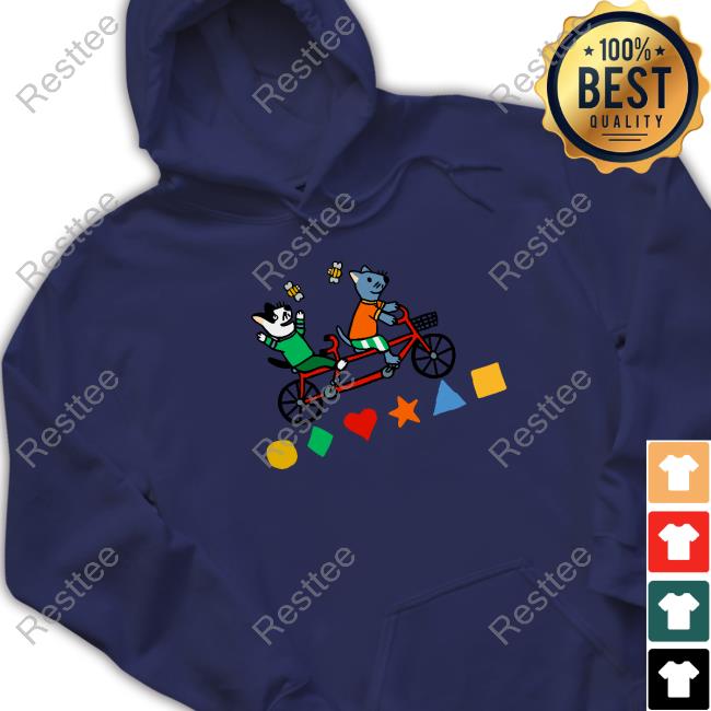 Slushy Noobz Merch Store Shop Tandem Cats Shirt