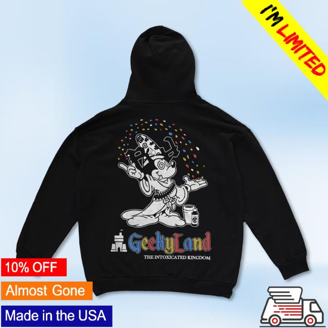 Official Really Rich Merch Geekyland V2 Hooded Sweatshirt ReallyRich Clothing