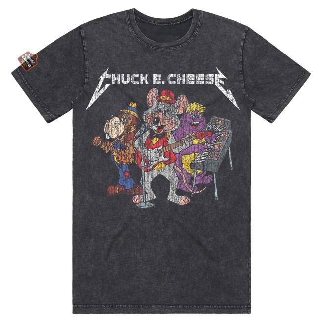 Chuck E Cheese Heavy Metal Top Shirt | Bull Airs Official | BullAirs