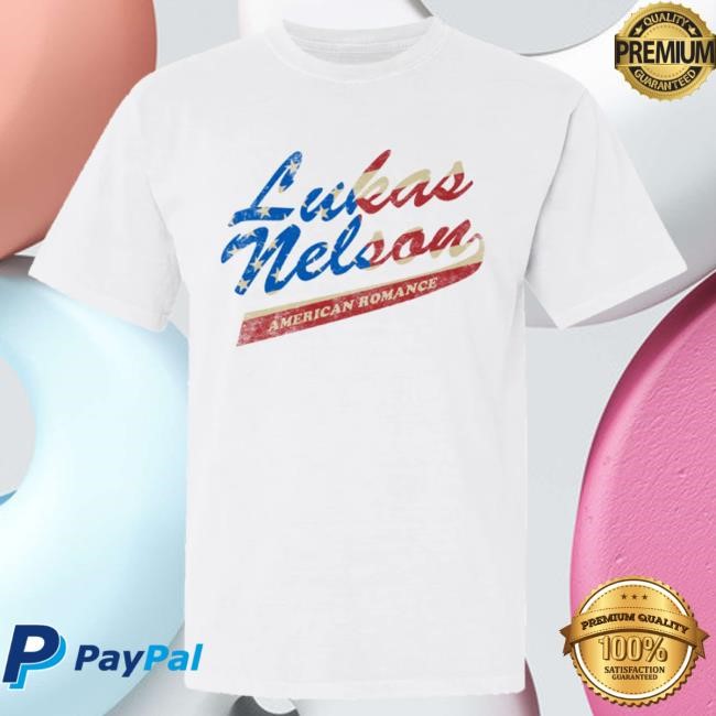 Official Lukas Nelson Merch Store American Romance Logo T Shirt
