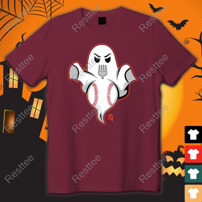 Official Athlete Logos Merch Ghost Forkball Shirts Official Athlete Logos Merch Ghost Forkball Tee Shirt