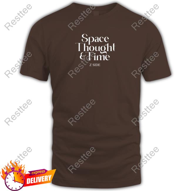 Official Laurenzside Z Side Merch Space Thought &Time Ufo Hoodie Black