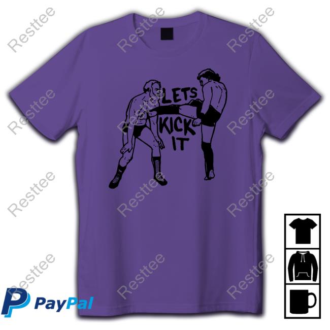 Speedball Mike Bailey Let's Kick It Long Sleeve T Shirt Let's Kick It Hoodie
