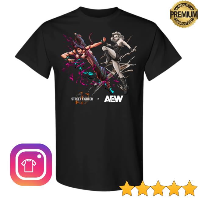 Limited Edition - Toni Storm Vs Juri - Street Fighter 6 Series Vintage Shirt Shop AEW