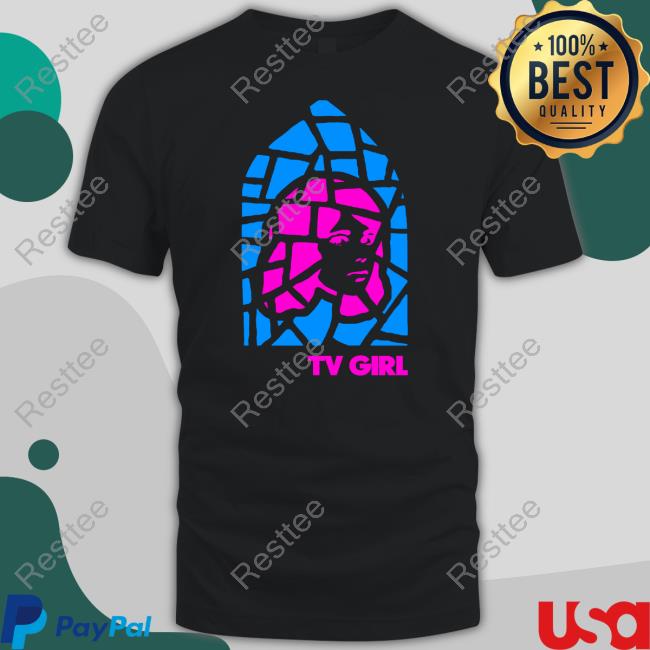 Americas Favorite Indie Band Shop TV Girl Stain Glass Girl T-Shirt