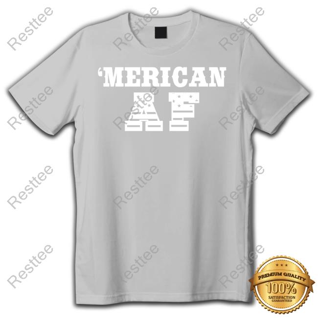 Official American Dirt Store Merican AF Flag Lettering Sweatshirt