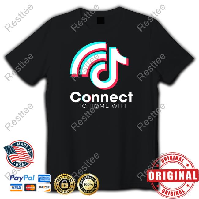 Hashtag65 Merch Connect to Wifi Tiktok Long Sleeve Tee