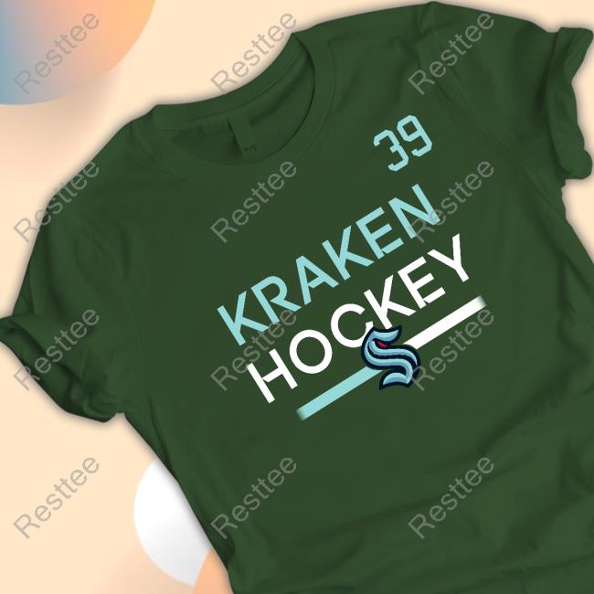 Emerald City Hockey Ryker Evans' #39 Kraken Hockey Hoodies