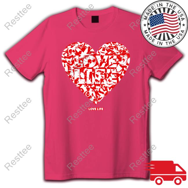 Chris Packham Love Life Relaxed Fit Top T-Shirts Wildlife T-Shirts Love Life Relaxed Fit Top Hot Shirt