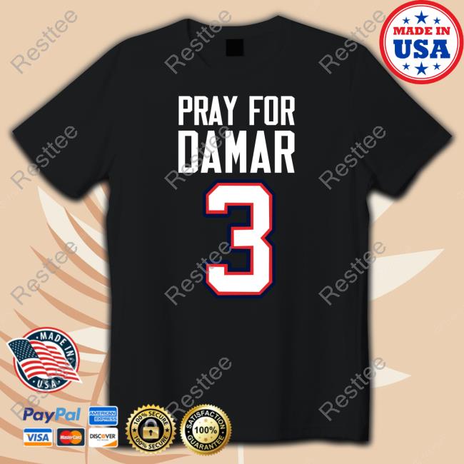 Buffalo Sabres Pray For Damar 3 T Shirt