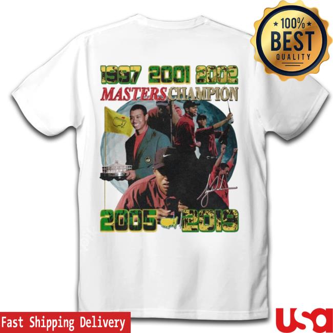 Tiger Woods V2 Hoodie Tiger Woods V2 Tee Shirt