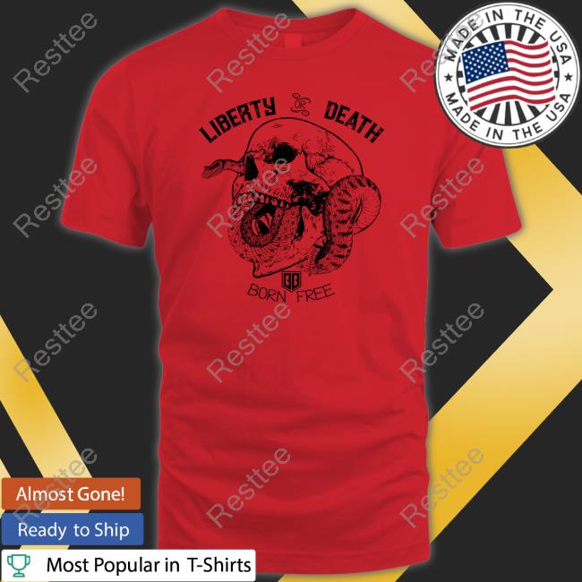 Bunker Branding Merch Liberty Or Death 2.0 Hoodie Official Bunker Branding Liberty Or Death 2.0 T Shirt