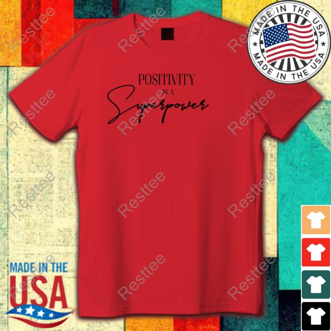 Official Peachnmelons2 Positivity Is A Superpower Long Sleeve Tee