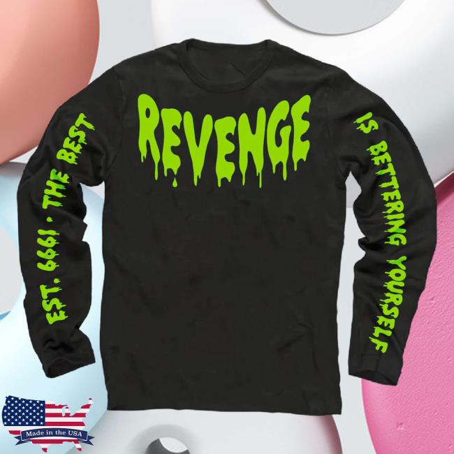 Official Zacky Vengeance Clothing Vengeance University Revenge Long Sleeve Tee Zacky V