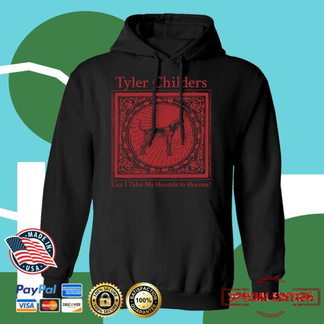 Official Tyler Childers Merch Store Tyler Childers Black Hounds Popover Hoodie TylerChilders
